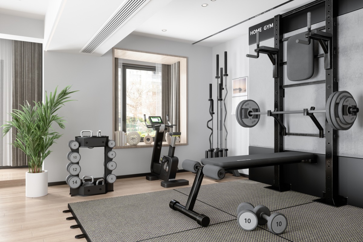 modern home gym conversion 1200x800px